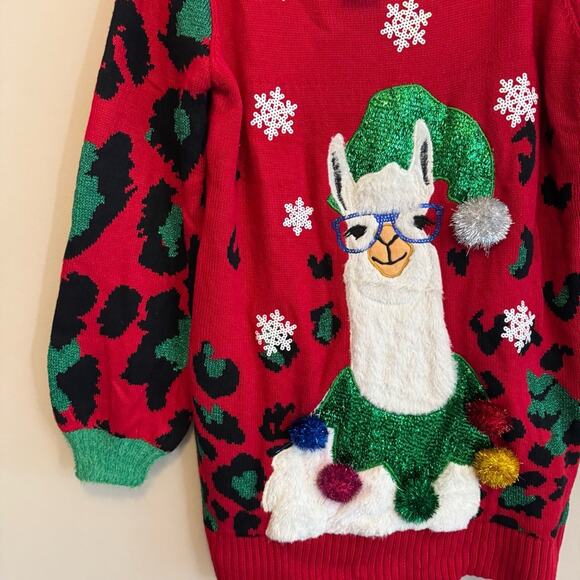 33 Degrees Christmas Sweater Red Large NWT - Picture 3 of 5